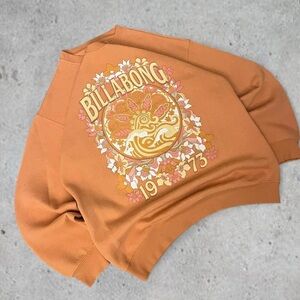 Billabong Tan Graphic Sweatshirt